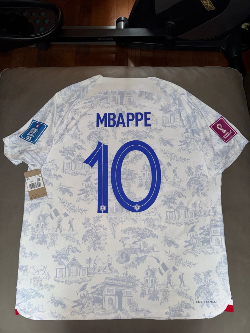 Mbappé 10 France Away 2022 World Cup Vapor Match Issue ADV New With Tags XXL